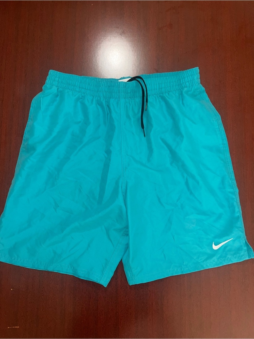 Nike Blue Swim Trunks